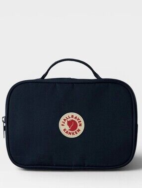 NWT Fjallraven Kånken Toiletry Bag Dopp Kit Navy Blue New